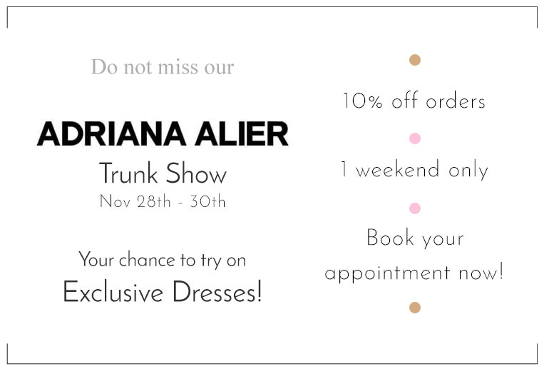 adriana alier trunk show